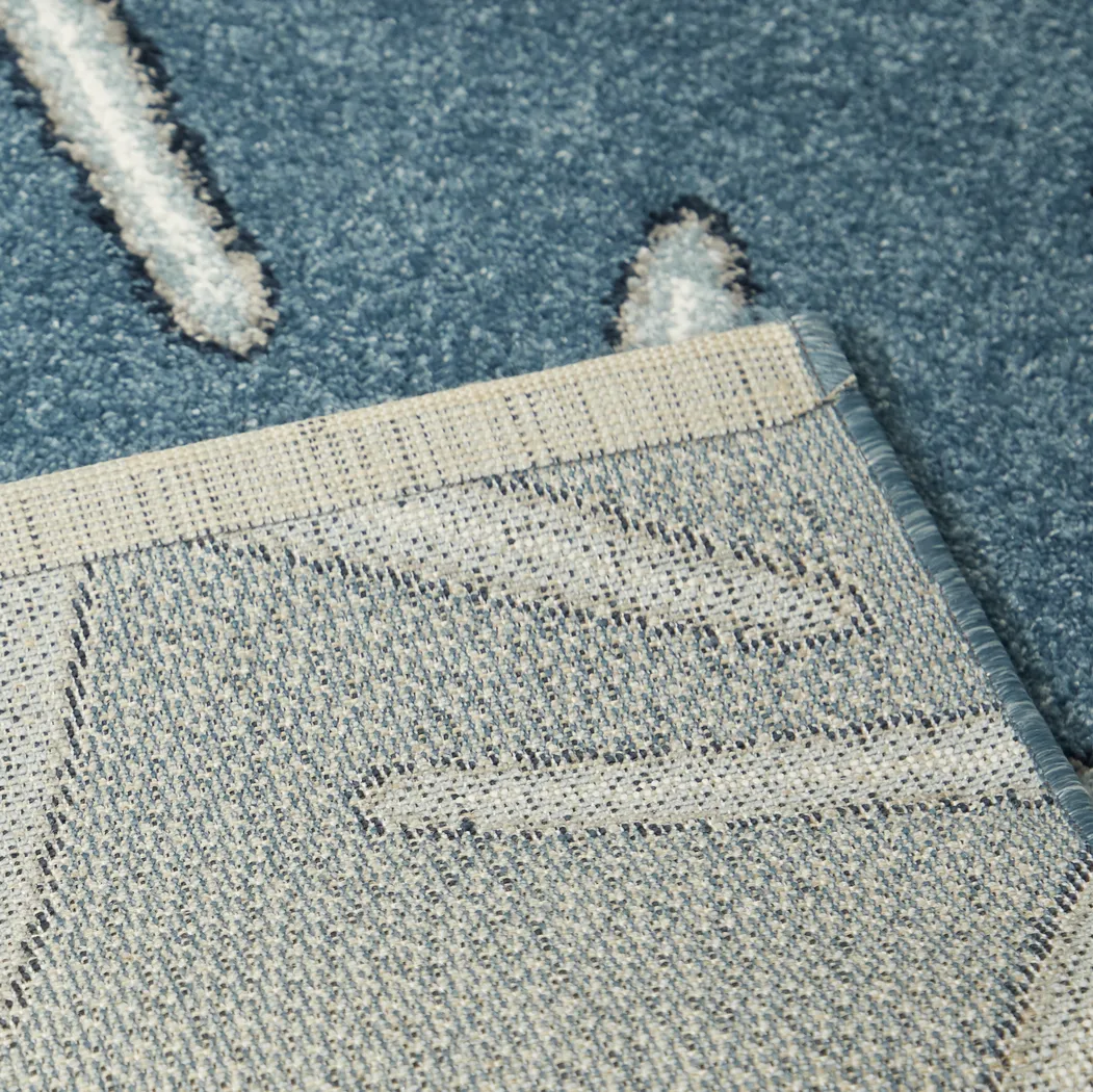 Lahaven Blue 7'10 x 10' Rug - Thumbnail - Image 3