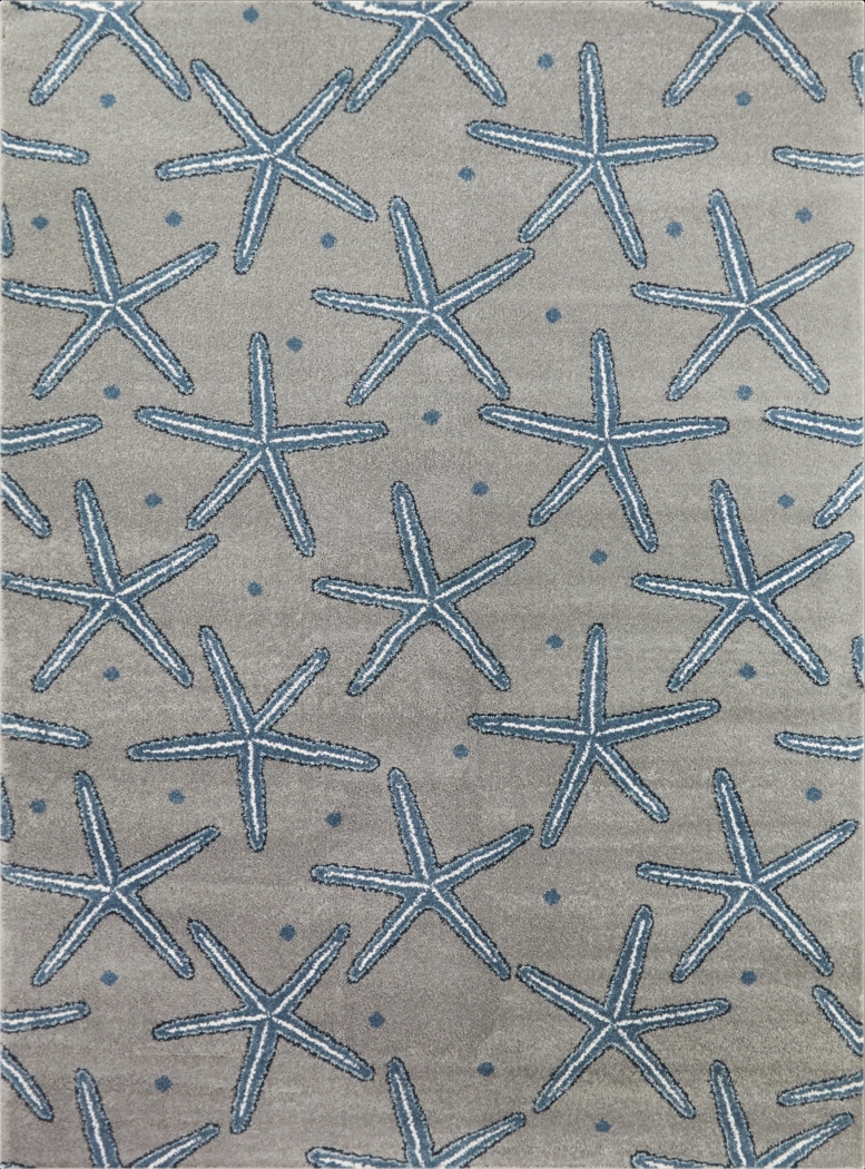 Lahaven Gray 5'3 x 7' Rug - Thumbnail - Image 1