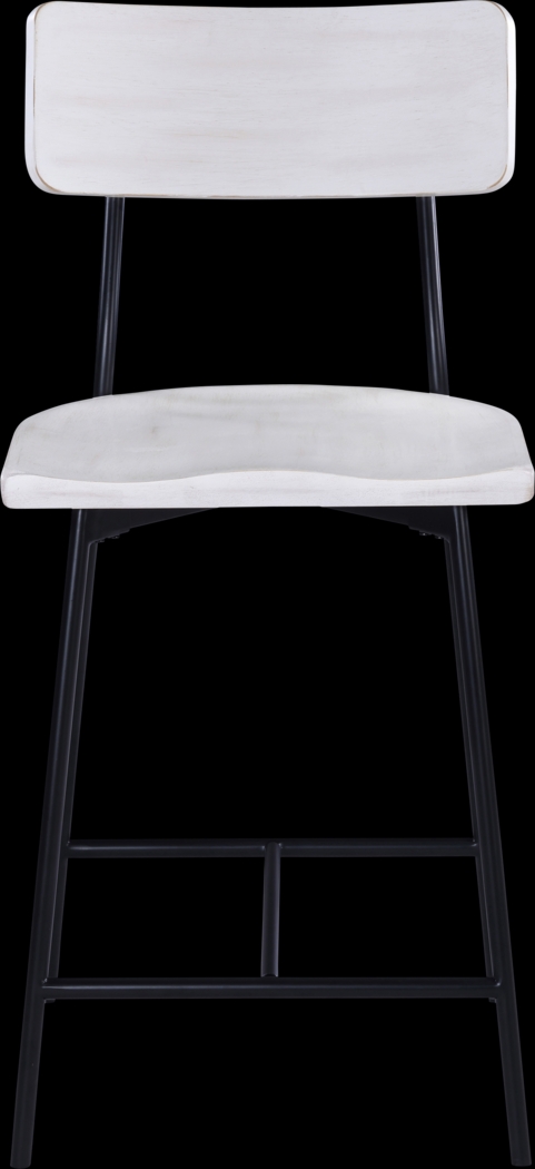 Laihia White Counter Stool - Thumbnail - Image 6