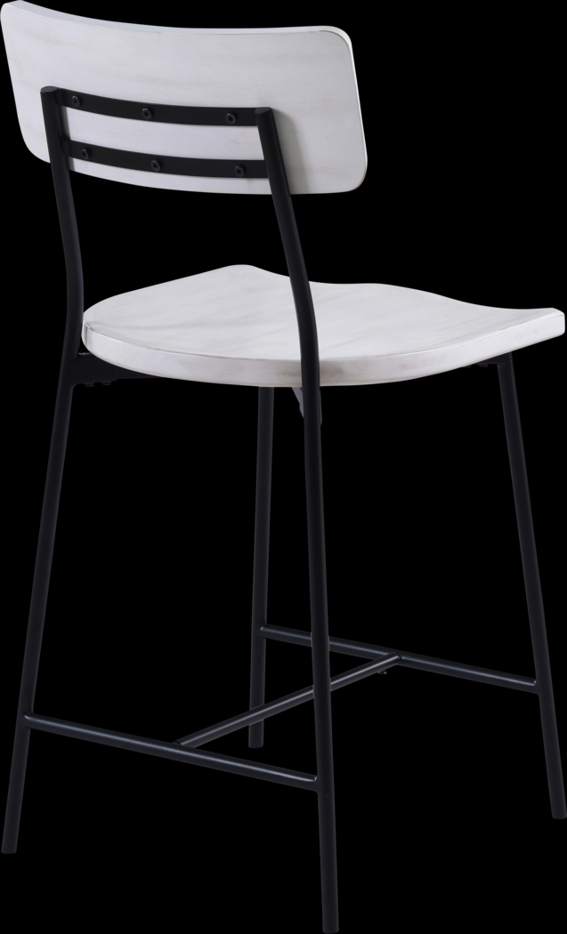 Laihia White Counter Stool - Thumbnail - Image 9