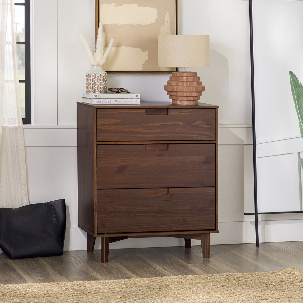 Lainston Walnut Dresser - Thumbnail - Image 3