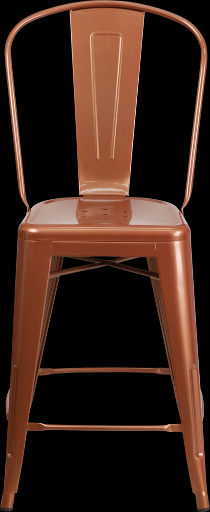 Laird Copper Indoor/Outdoor Counter Height Stool - Thumbnail - Image 2