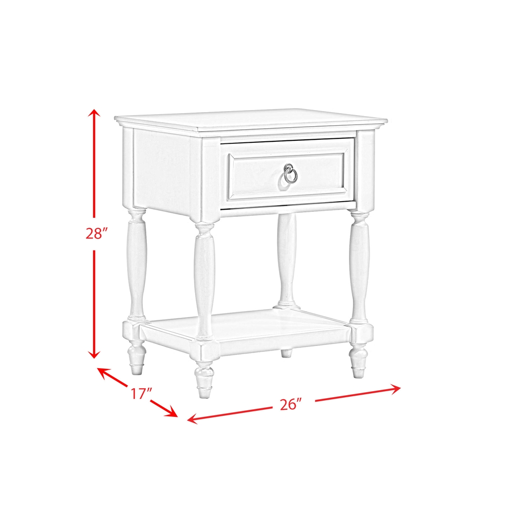 Laithbank White Nightstand - Thumbnail - Image 7