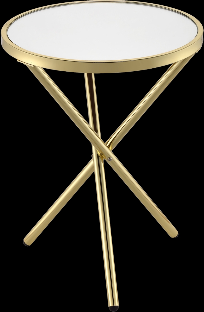 Lajita Gold Accent Table - Thumbnail - Image 1