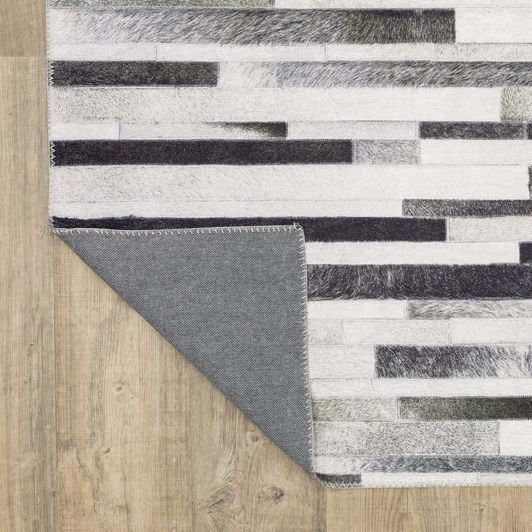 Lajoie Gray 2' x 8'1 Rug - Thumbnail - Image 6