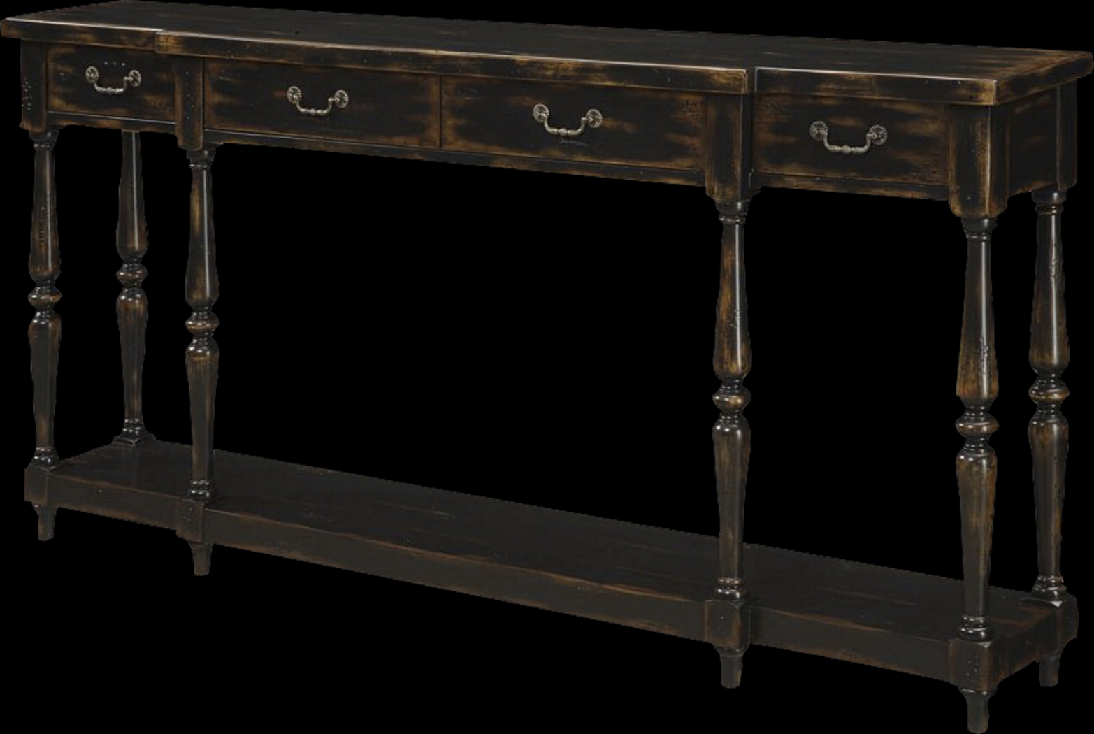 Apperson Black Accent Console Table - Thumbnail - Image 1