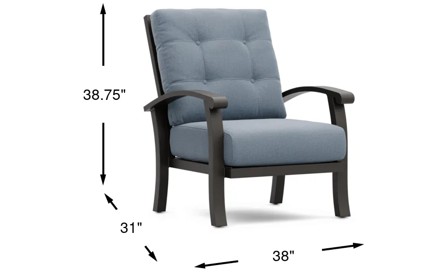 Dimension Image. Please refer to the Dimension Tab on this page for dimension details.