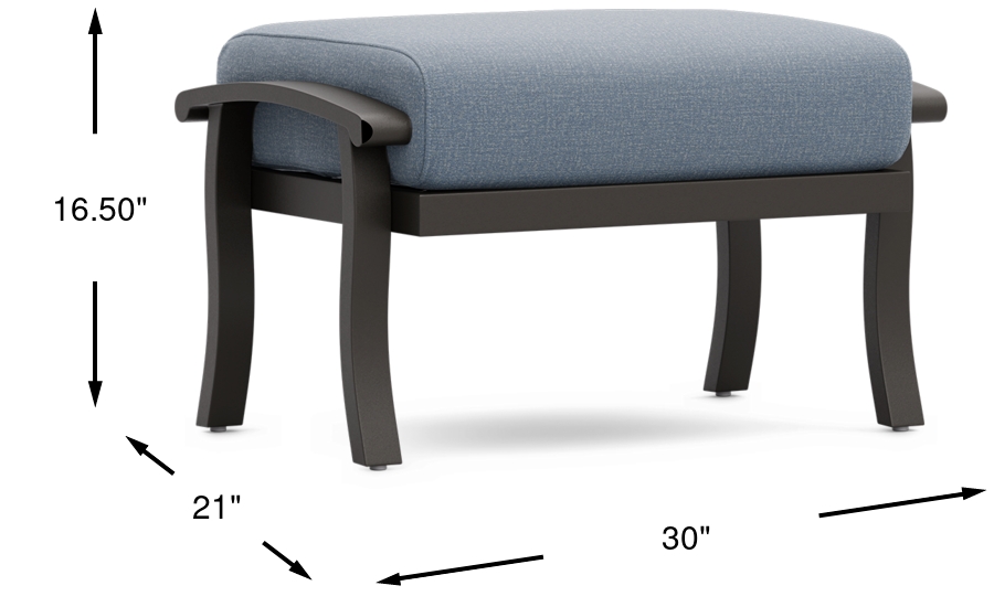 Dimension Image. Please refer to the Dimension Tab on this page for dimension details.