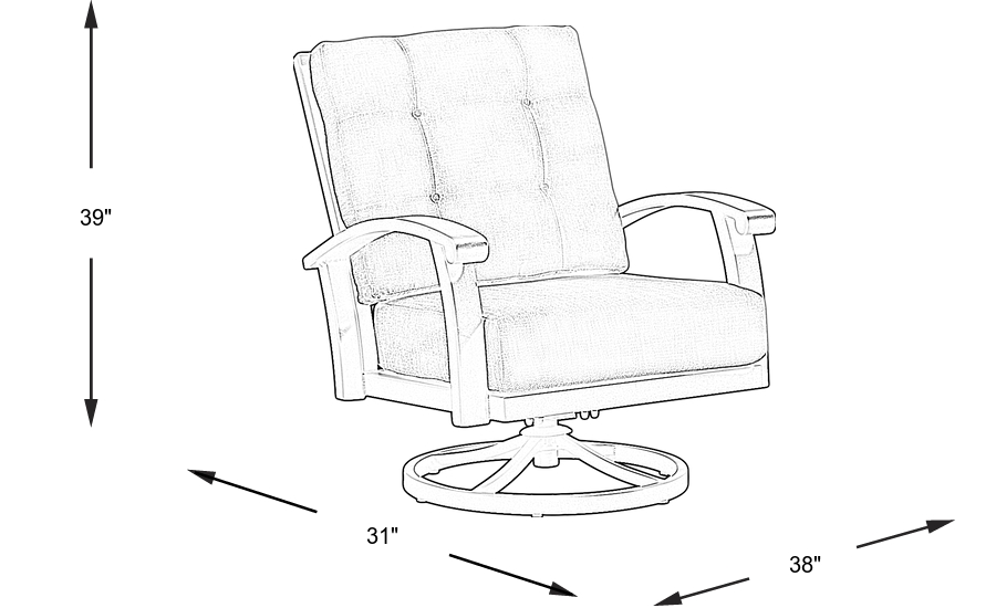 Dimension Image. Please refer to the Dimension Tab on this page for dimension details.