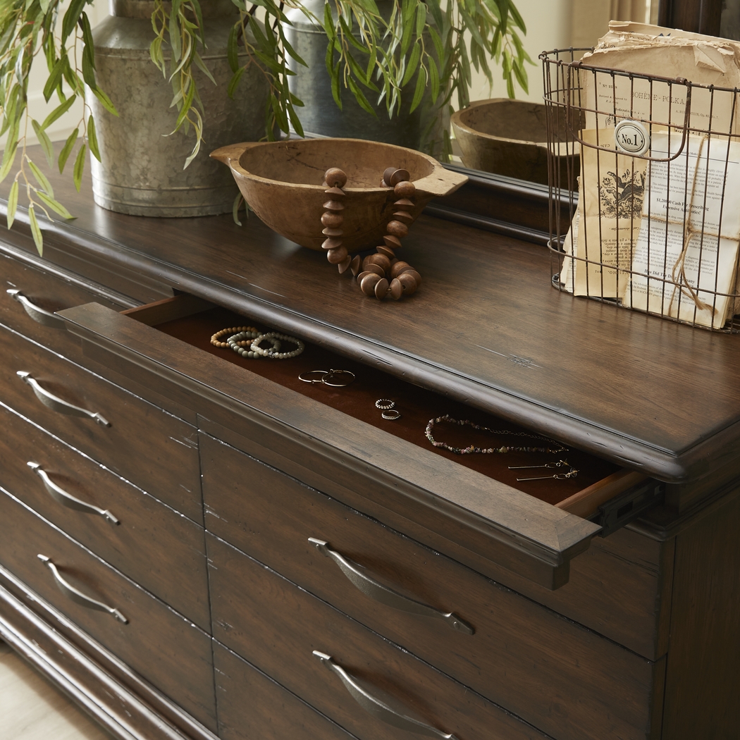Lake Hills Brown Dresser - Thumbnail - Image 3