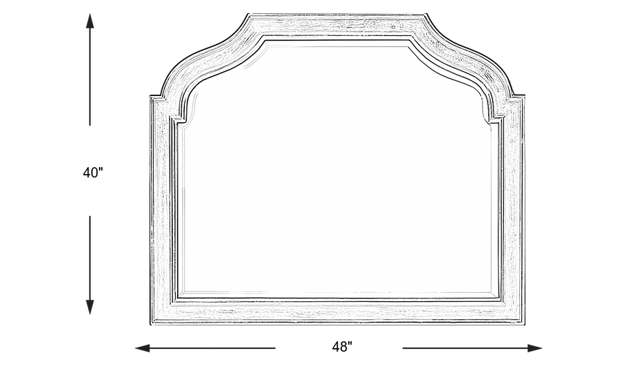 Dimension Image. Please refer to the Dimension Tab on this page for dimension details.