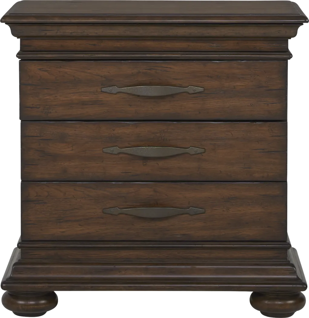 Cindy Crawford Home Lake Hills Brown 8 Pc King Panel Bedroom - Thumbnail - Image 8