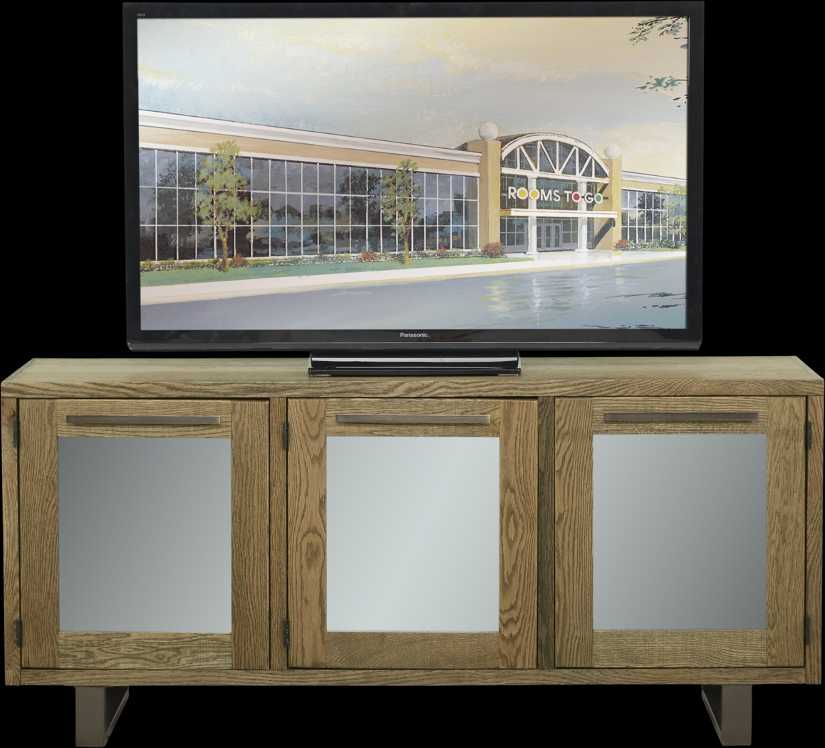 Lake Ridge Brown 65 in. Console - Thumbnail - Image 1