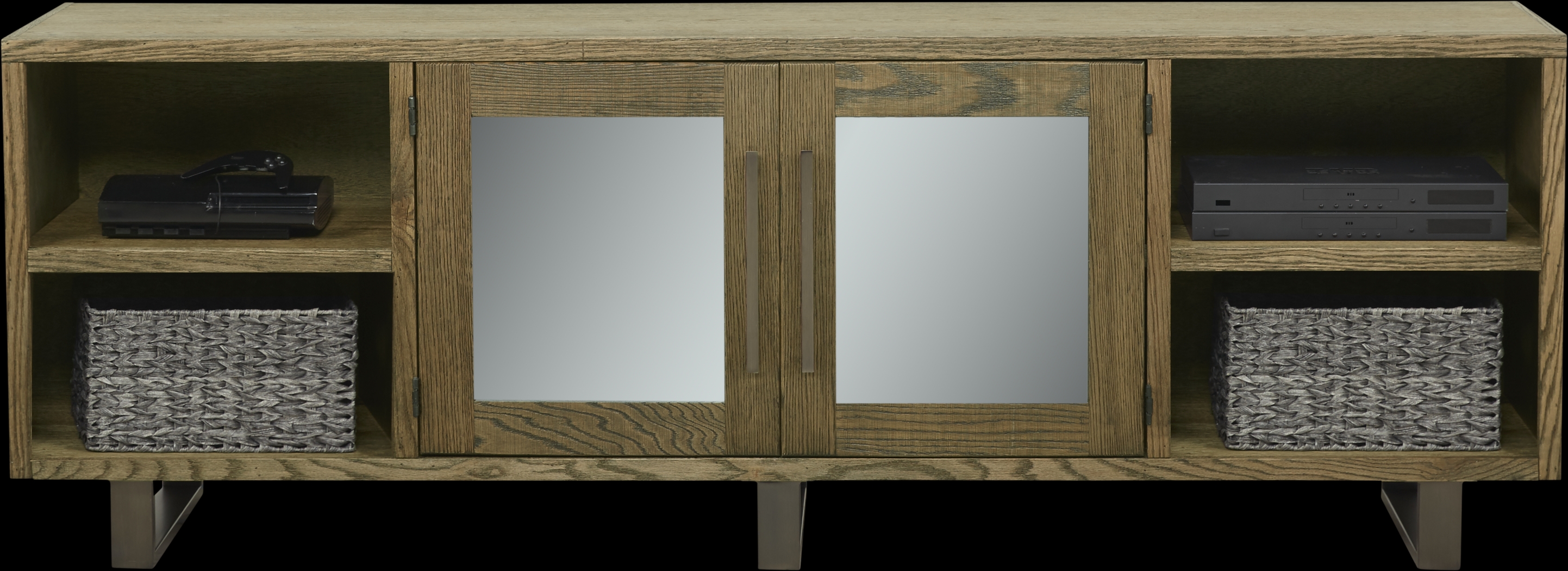 Lake Ridge Brown 84 in. Console - Thumbnail - Image 3