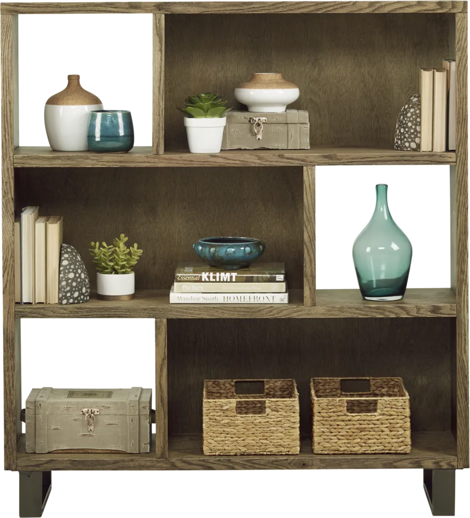 Lake Ridge Brown Display Cabinet - Thumbnail - Image 1
