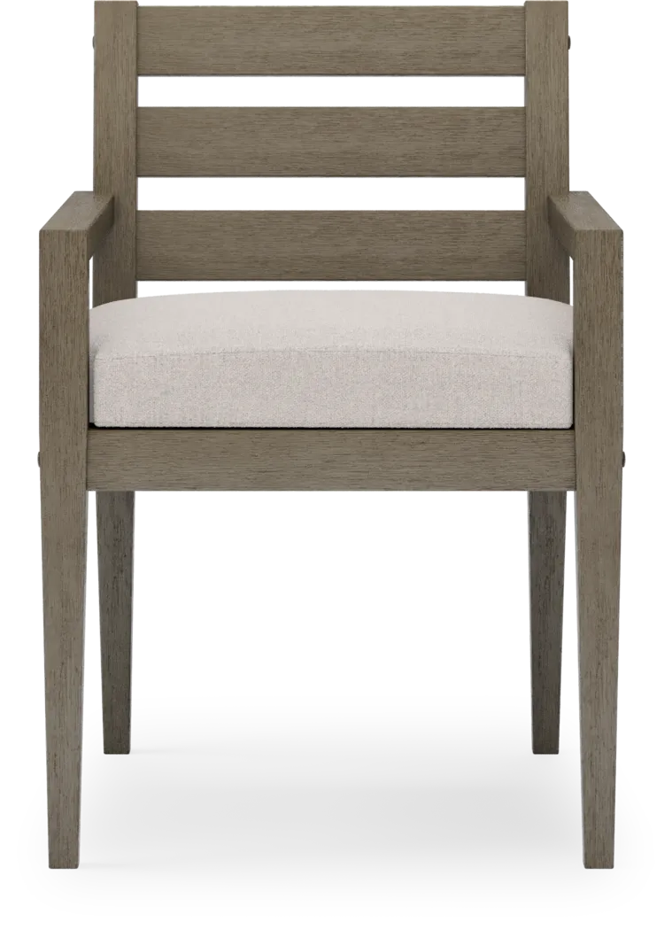 Lake Tahoe Gray 5 Pc Square Outdoor Dining Set with Seagull Cushions - Thumbnail - Image 6
