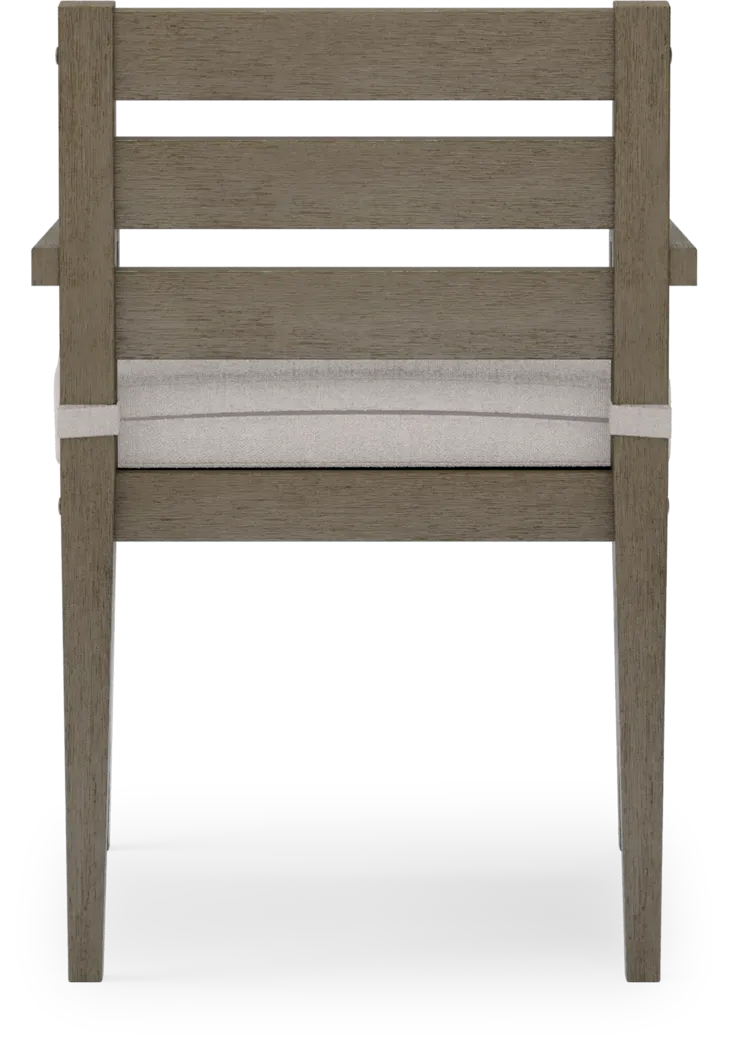 Lake Tahoe Gray 5 Pc Square Outdoor Dining Set with Seagull Cushions - Thumbnail - Image 8