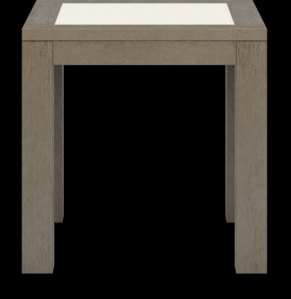 Lake Tahoe Gray Outdoor End Table - Thumbnail - Image 2