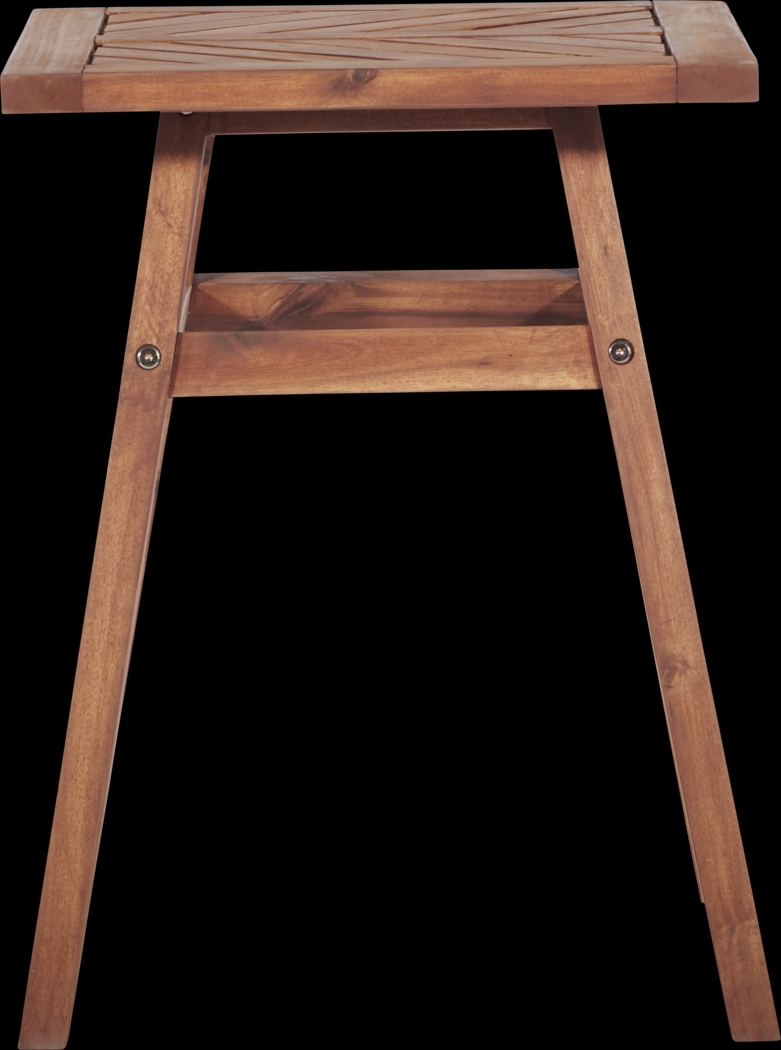 Lake Tana Brown Outdoor End Table - Thumbnail - Image 2