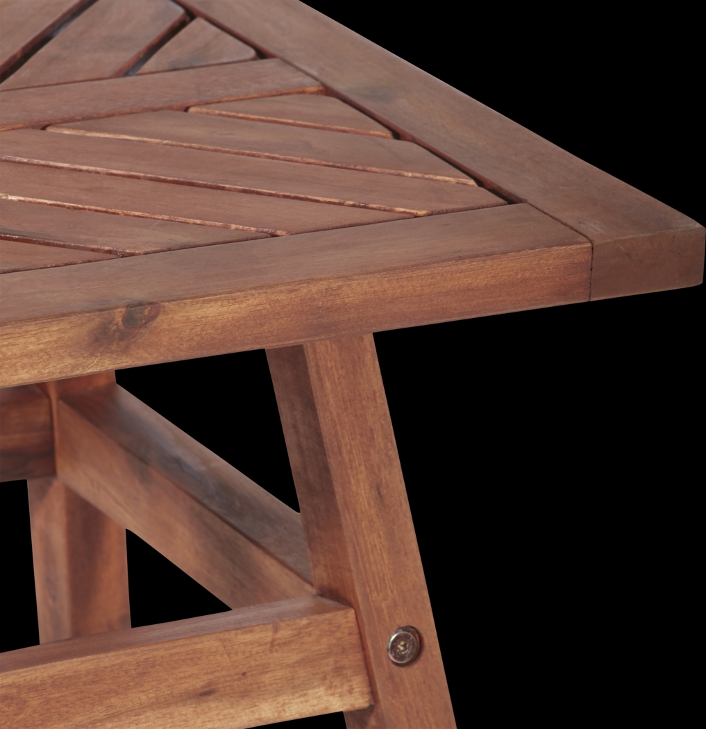 Lake Tana Brown Outdoor End Table - Thumbnail - Image 3