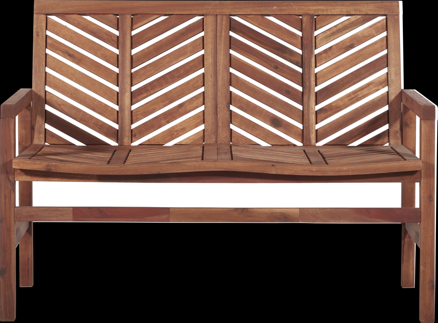 Lake Tana Brown Outdoor Loveseat - Thumbnail - Image 2