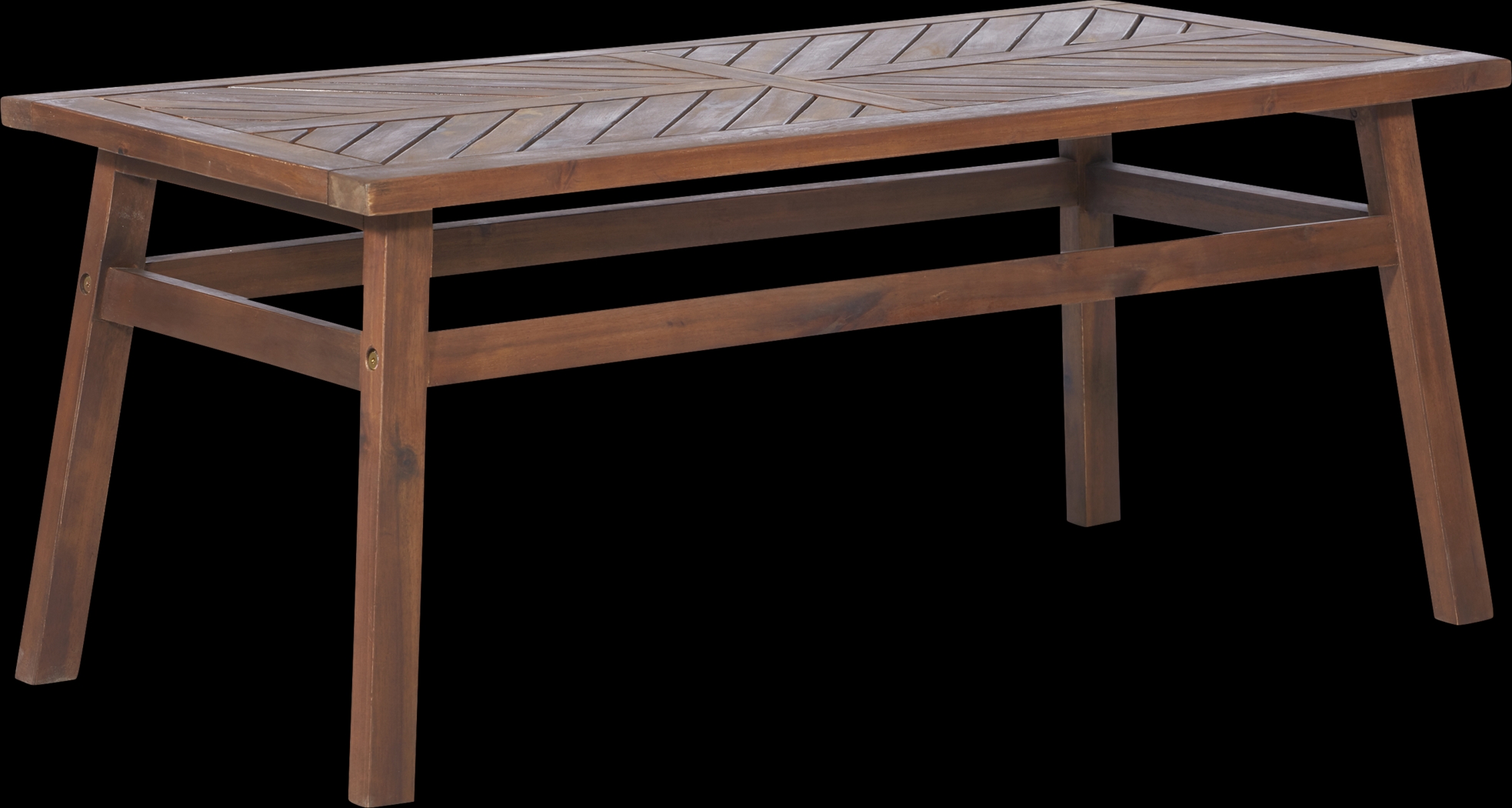 Lake Tana Dark Brown Outdoor Cocktail Table - Thumbnail - Image 1