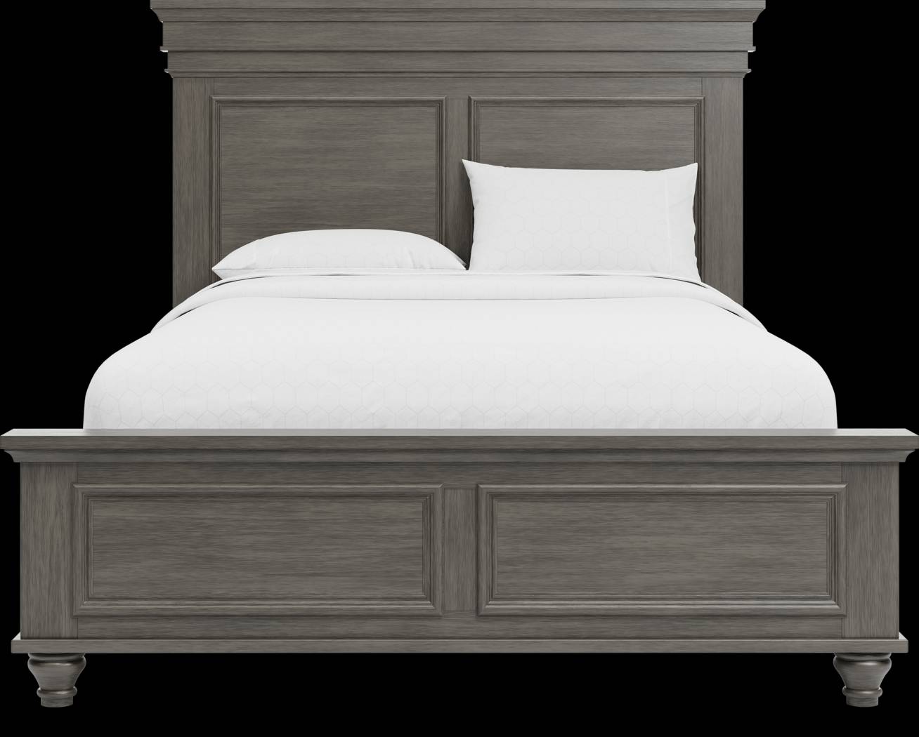 Lake Town Gray 5 Pc Queen Panel Bedroom - Thumbnail - Image 4