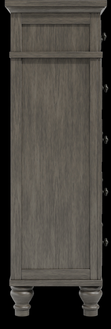 Lake Town Gray 5 Pc Queen Panel Bedroom - Thumbnail - Image 8