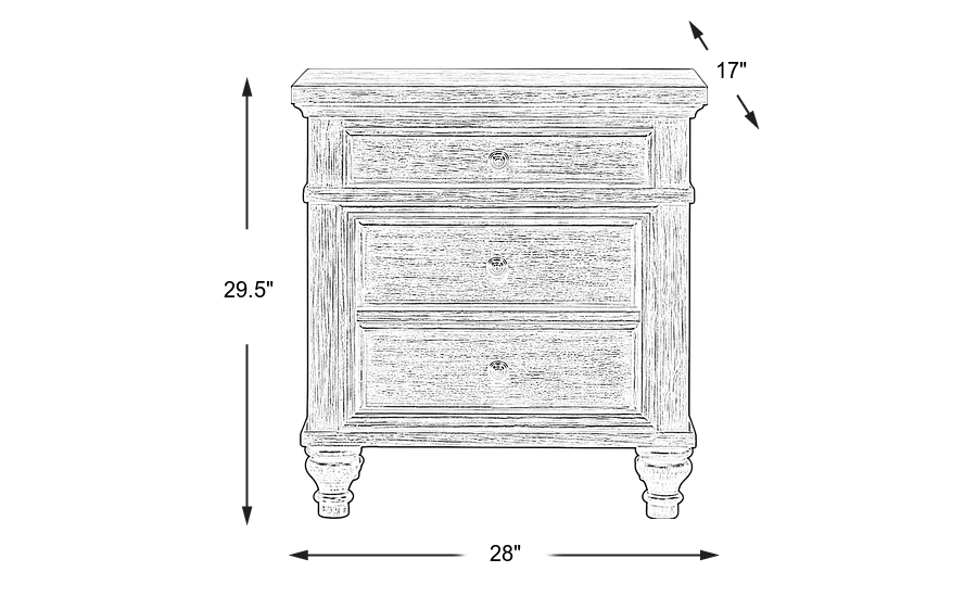 Dimension Image. Please refer to the Dimension Tab on this page for dimension details.