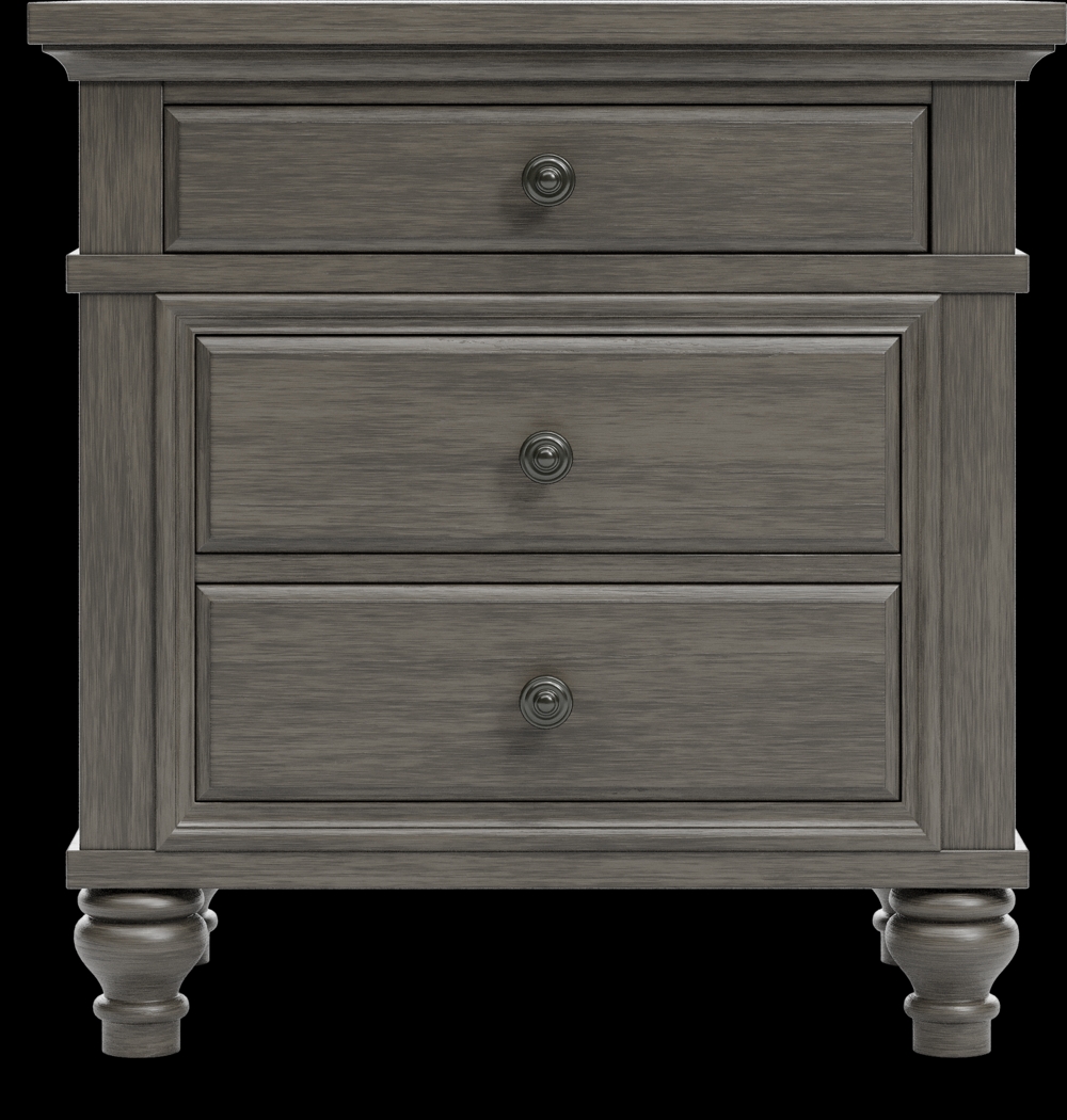 Lake Town Gray 5 Pc Queen Panel Bedroom - Thumbnail - Image 9