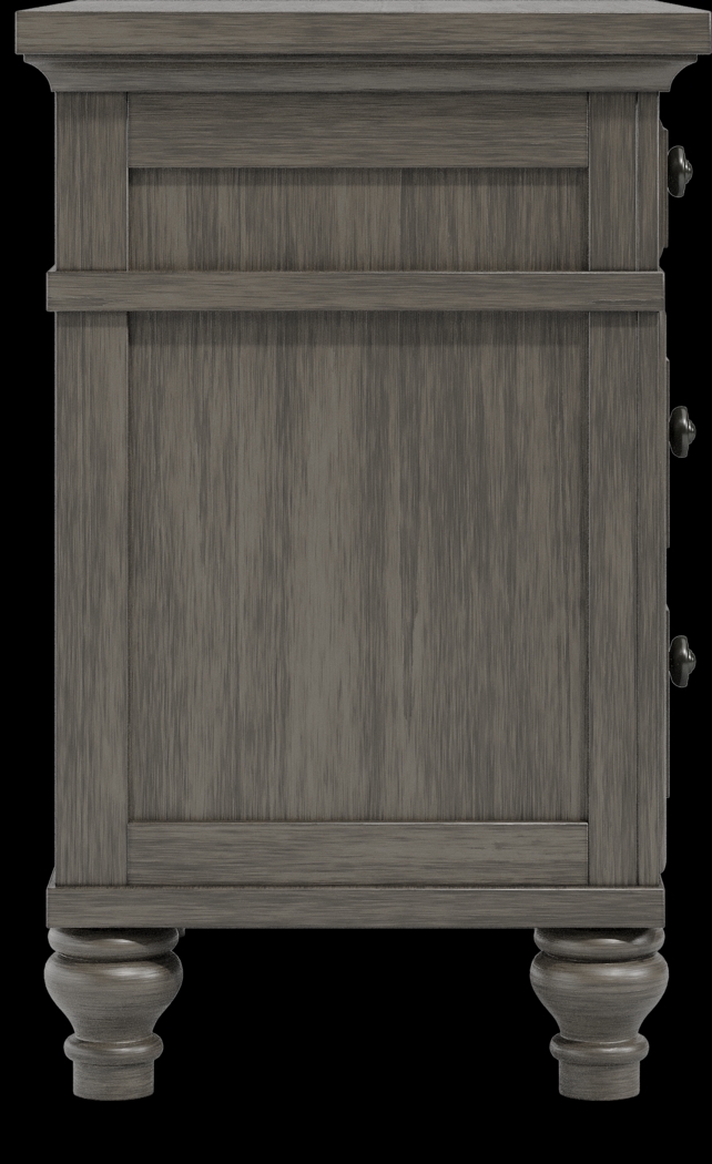 Lake Town Gray 7 Pc King Panel Bedroom - Thumbnail - Image 12