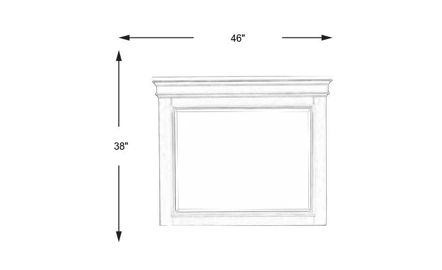 Dimension Image. Please refer to the Dimension Tab on this page for dimension details.