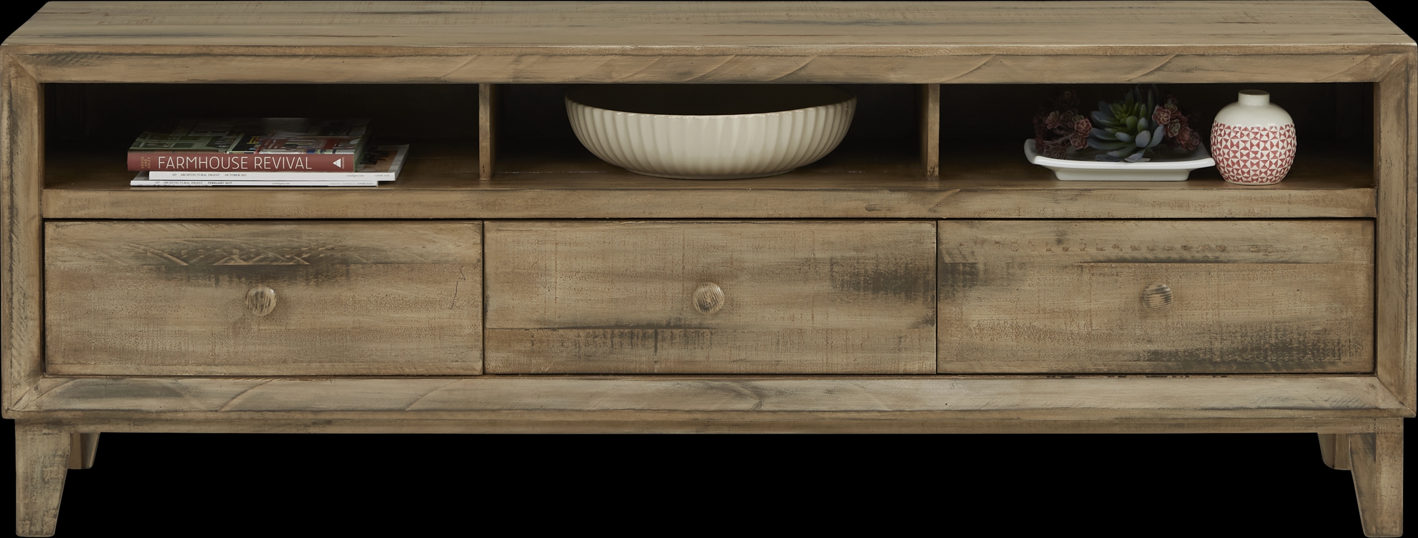 Warrendale Beige 5 Pc Power Reclining Sectional Living Room Plus 70 in. TV - Thumbnail - Image 6