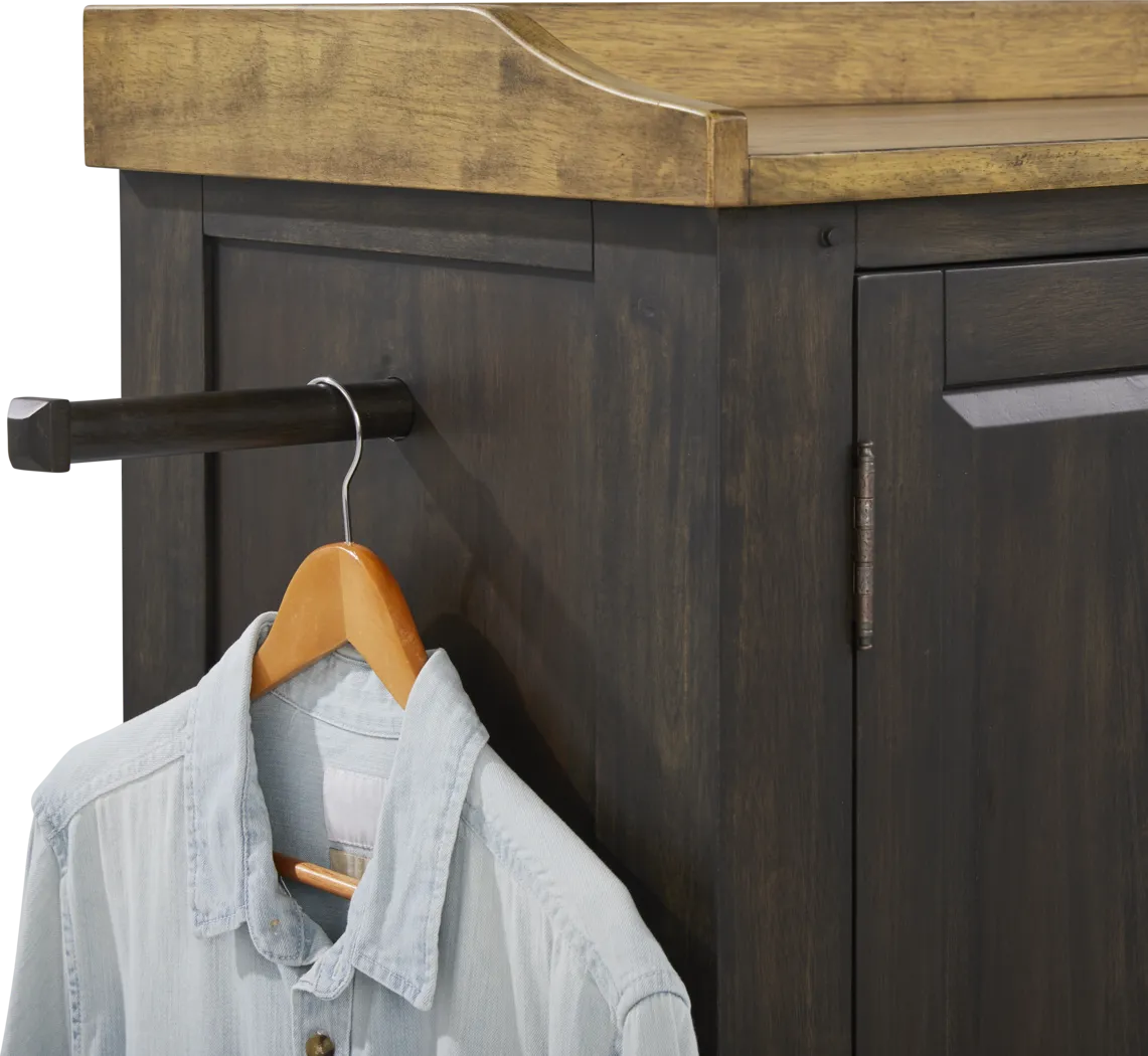 Lake View Brown Door Chest - Thumbnail - Image 4