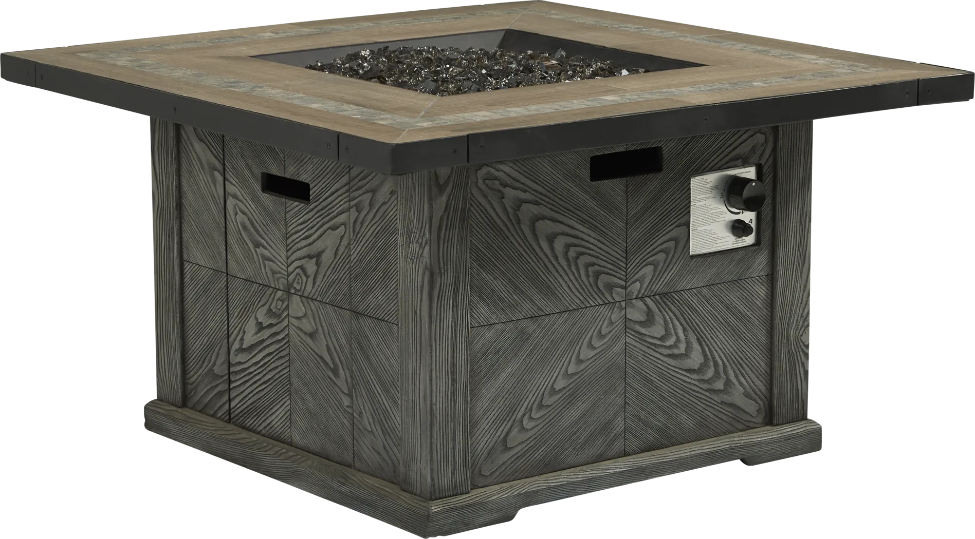 Lake Villa Gray Outdoor Fire Pit - Thumbnail - Image 1