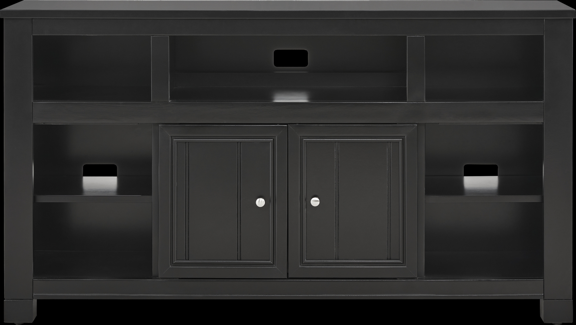 Lakeside Cottage Black 64 In. Console - Thumbnail - Image 1