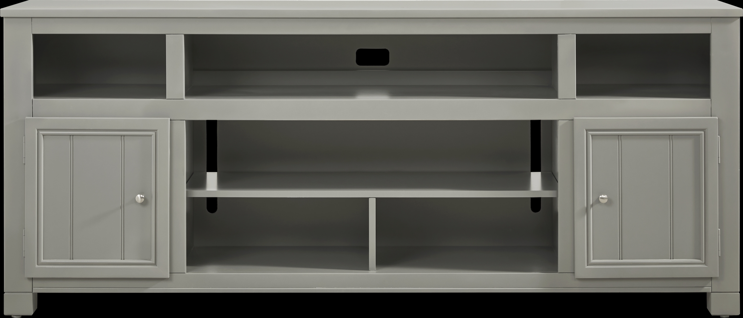 Lakeside Cottage Gray 84 In. Console - Thumbnail - Image 1