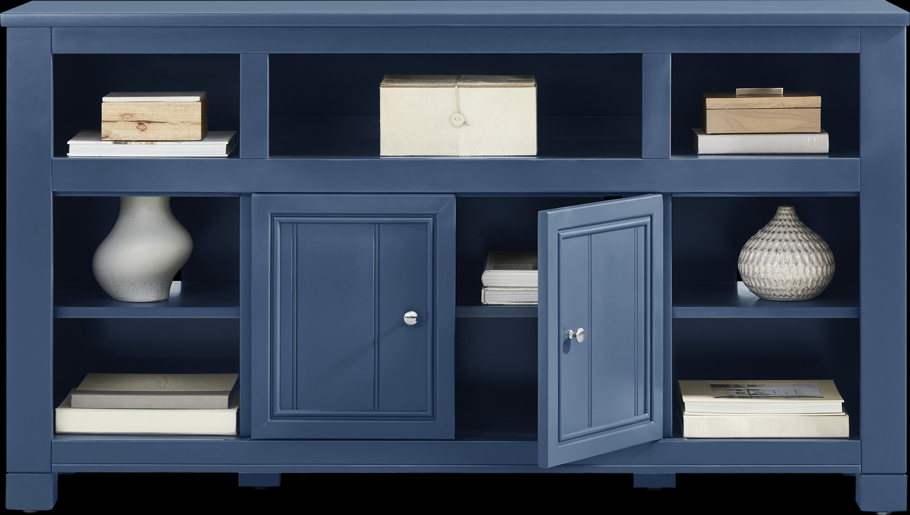 Lakeside Cottage Navy 64 in. Console - Thumbnail - Image 2