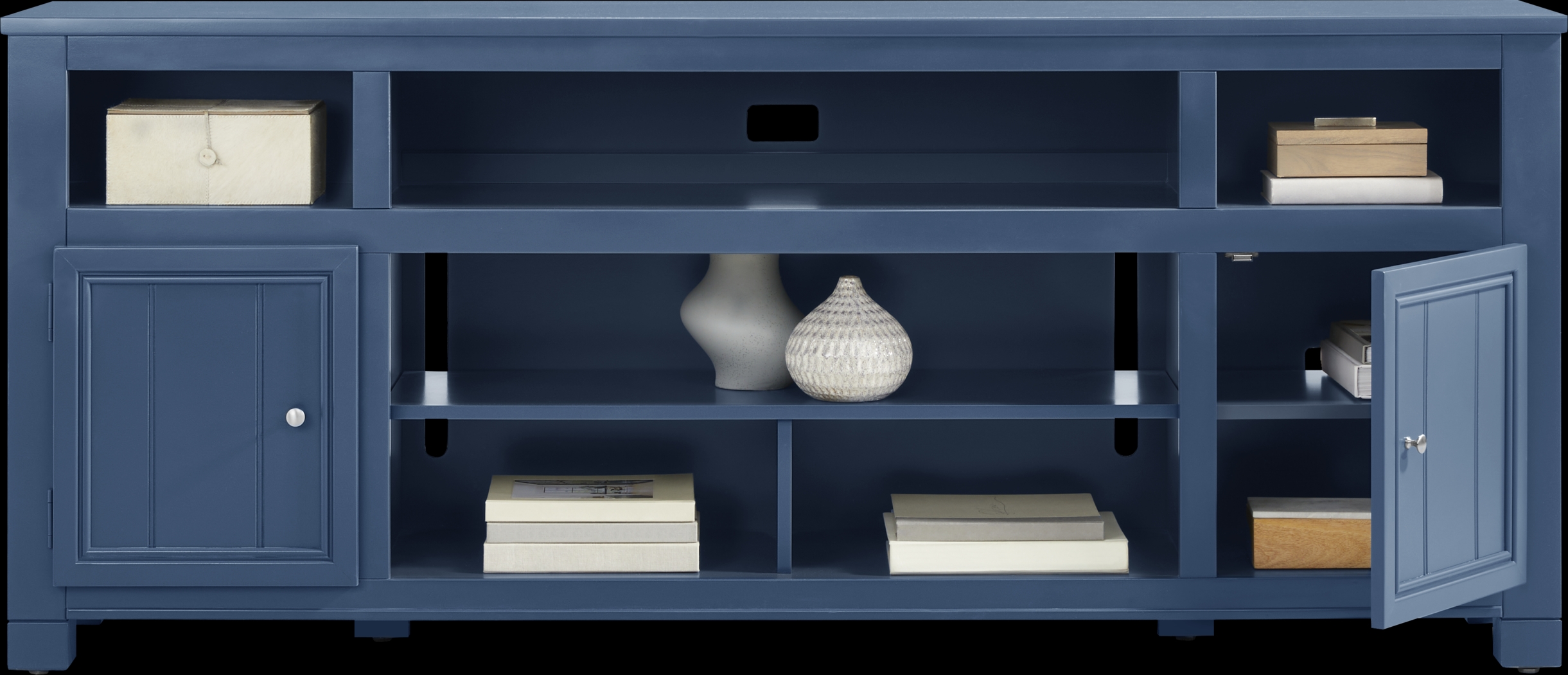 Lakeside Cottage Navy 84 in. Console - Thumbnail - Image 2