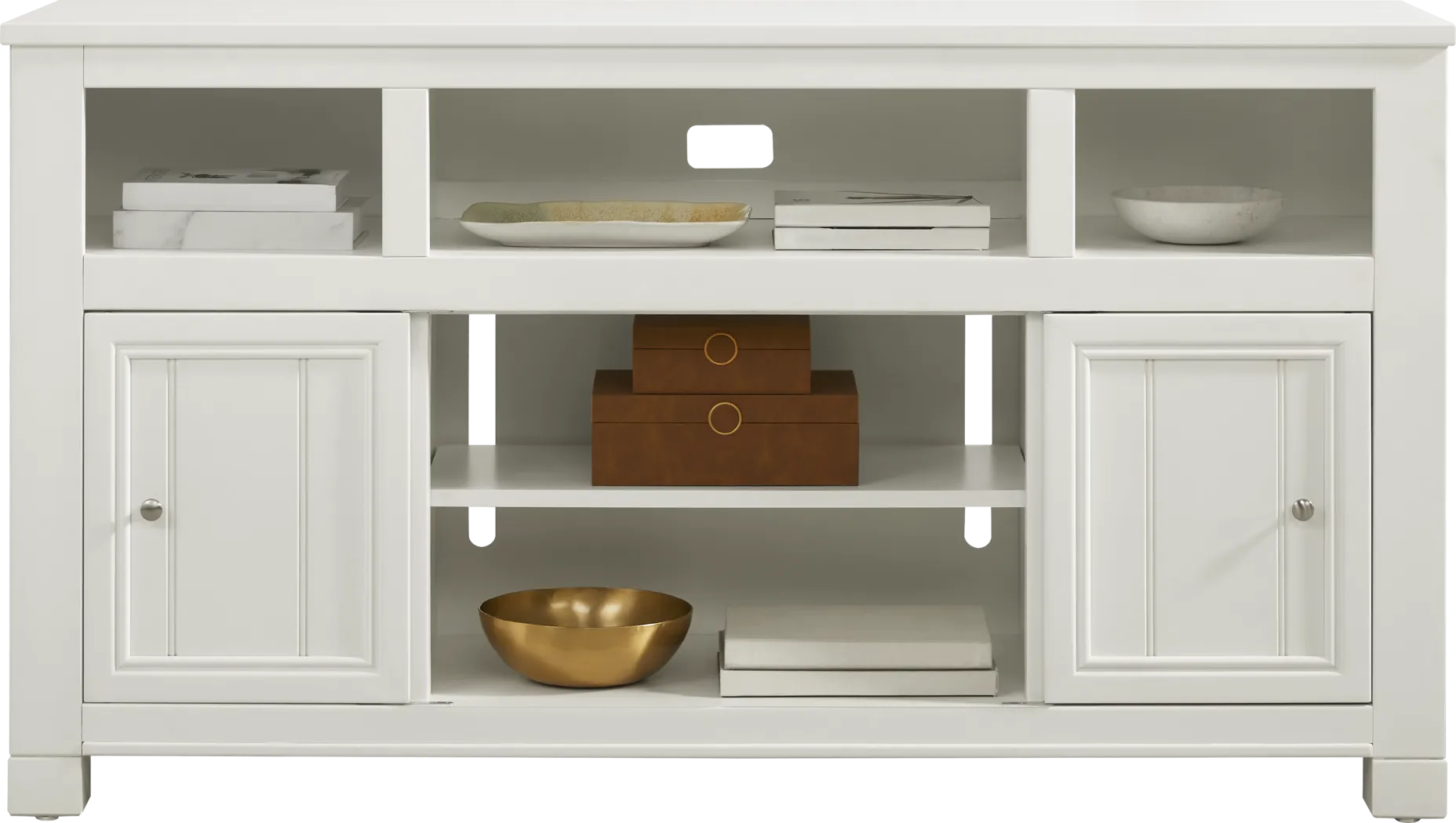 Lakeside Cottage White 64 In. Console - Image 5