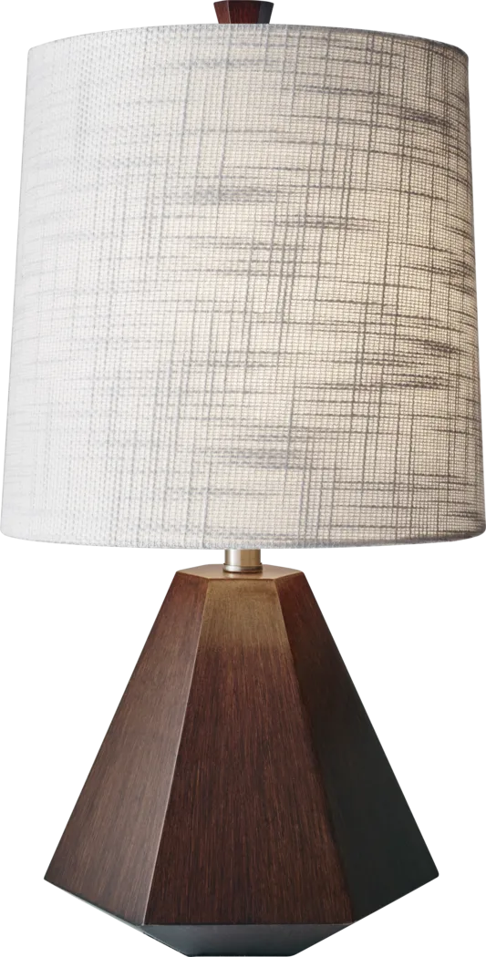 Lakeside Court Walnut Lamp - Thumbnail - Image 1