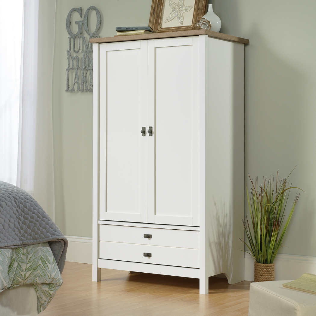 Lakespray White Armoire - Thumbnail - Image 2