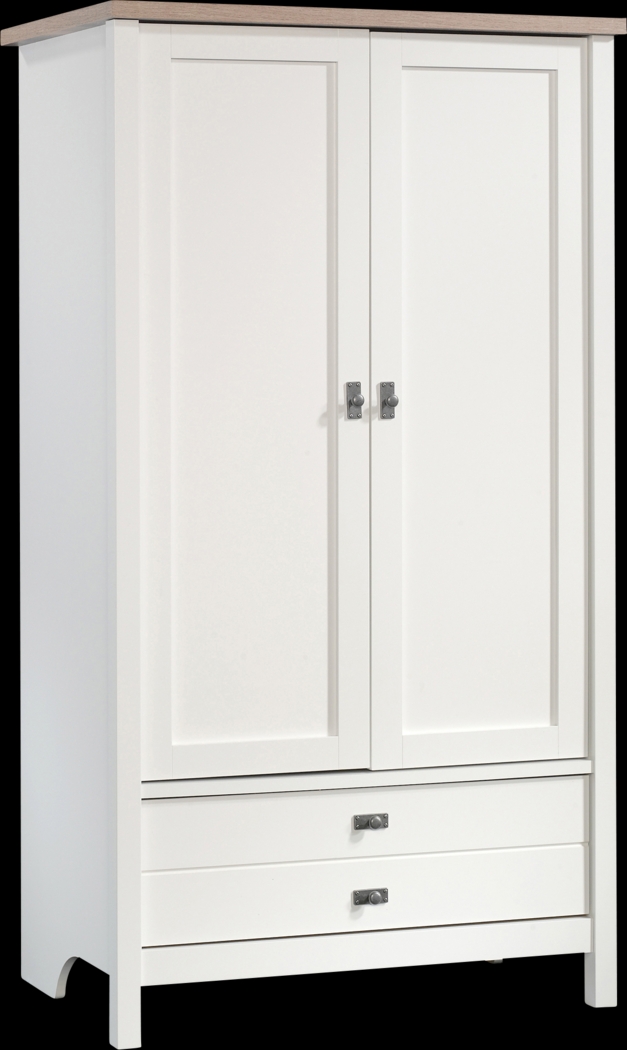 Lakespray White Armoire - Thumbnail - Image 1