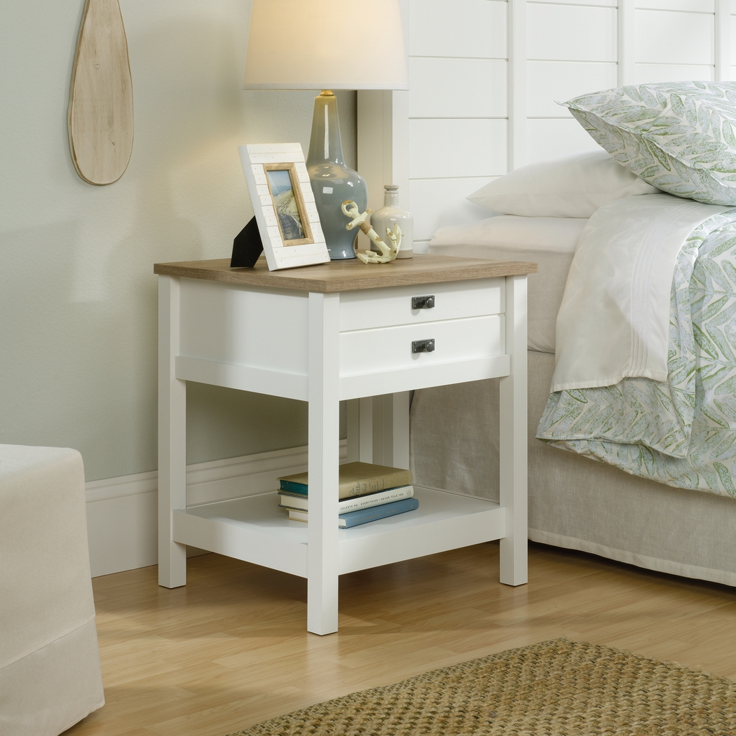 Lakespray White Nightstand - Thumbnail - Image 2