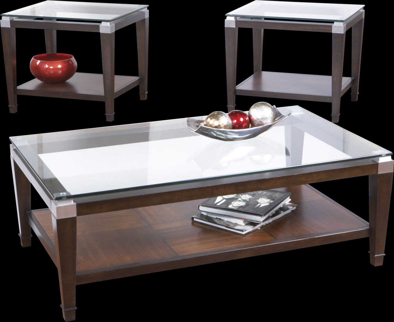 Stonecrest Indigo 7 Pc Living Room with Dual Power Reclining Sofa - Thumbnail - Image 8