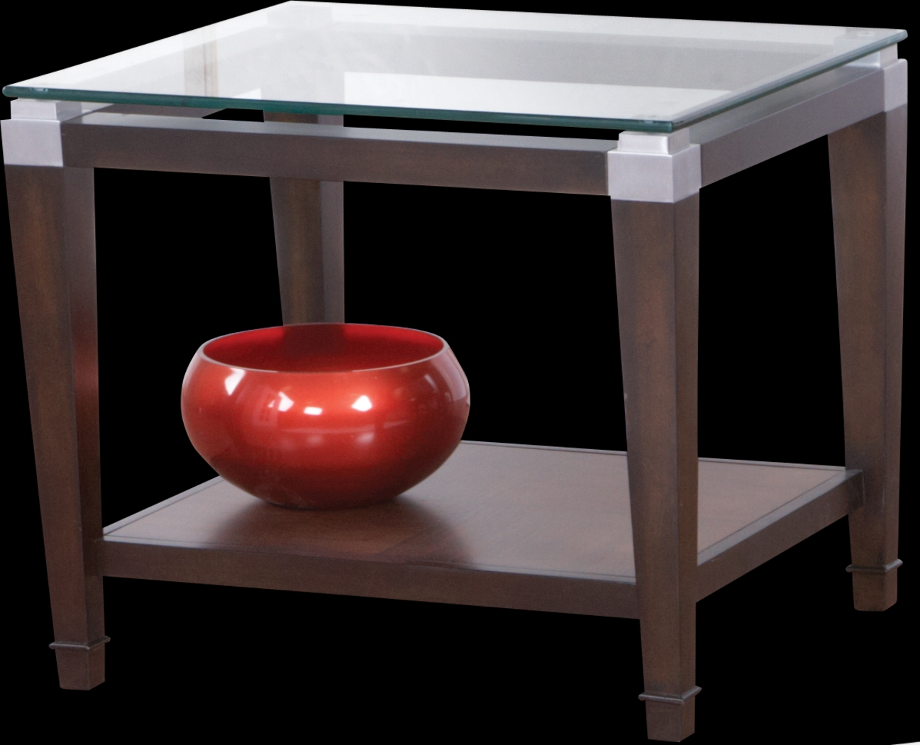 Laketon Walnut End Table - Thumbnail - Image 1