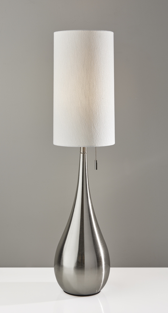 Lakeview Court Brushed Steel Lamp - Thumbnail - Image 2
