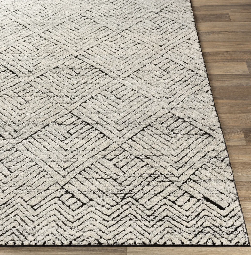 Lakima Ivory 5'3 x 7'3 Rug - Thumbnail - Image 5