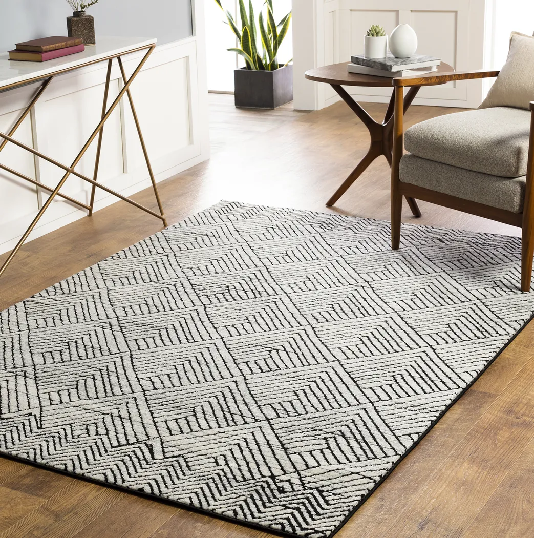 Lakima Ivory 5'3 x 7'3 Rug - Thumbnail - Image 8