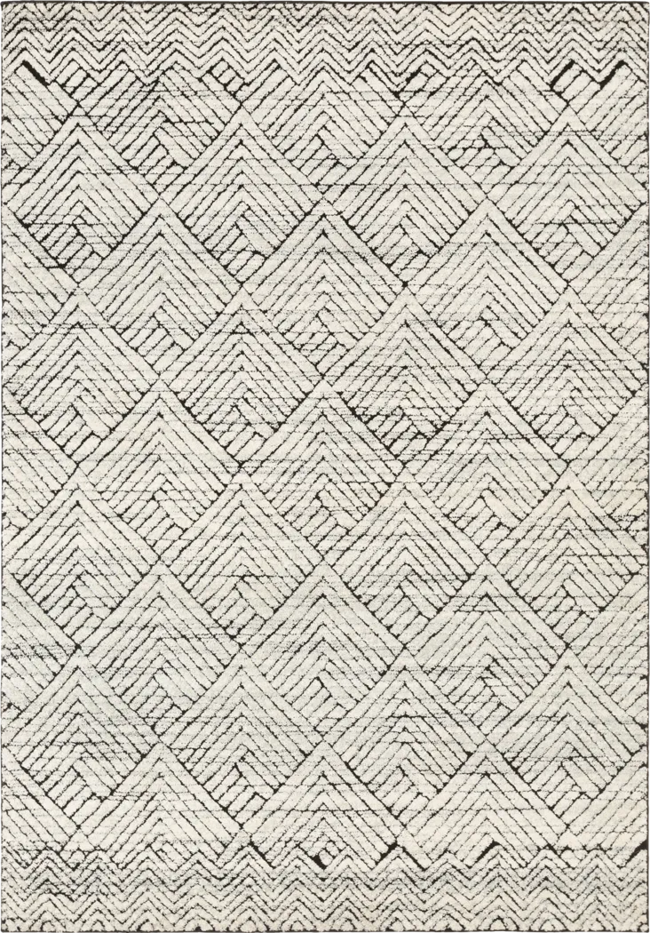 Lakima Ivory 5'3 x 7'3 Rug - Thumbnail - Image 1
